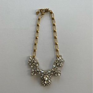 J. Crew Crystal Statement Necklace